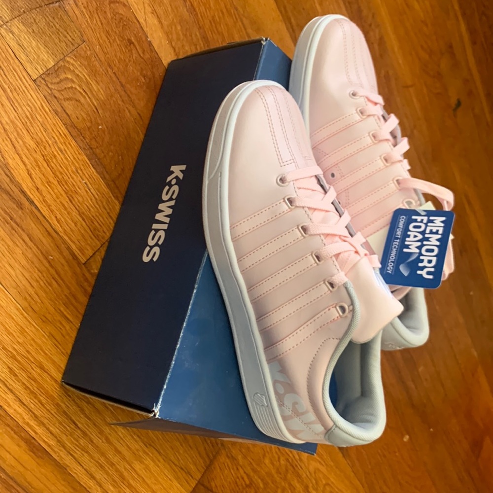 Pink K-Swiss sneakers